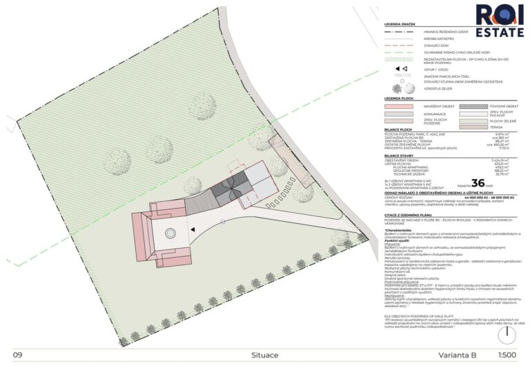 Pension s pozemkem 10 000m2 – ideální pro podnikání i bydlení