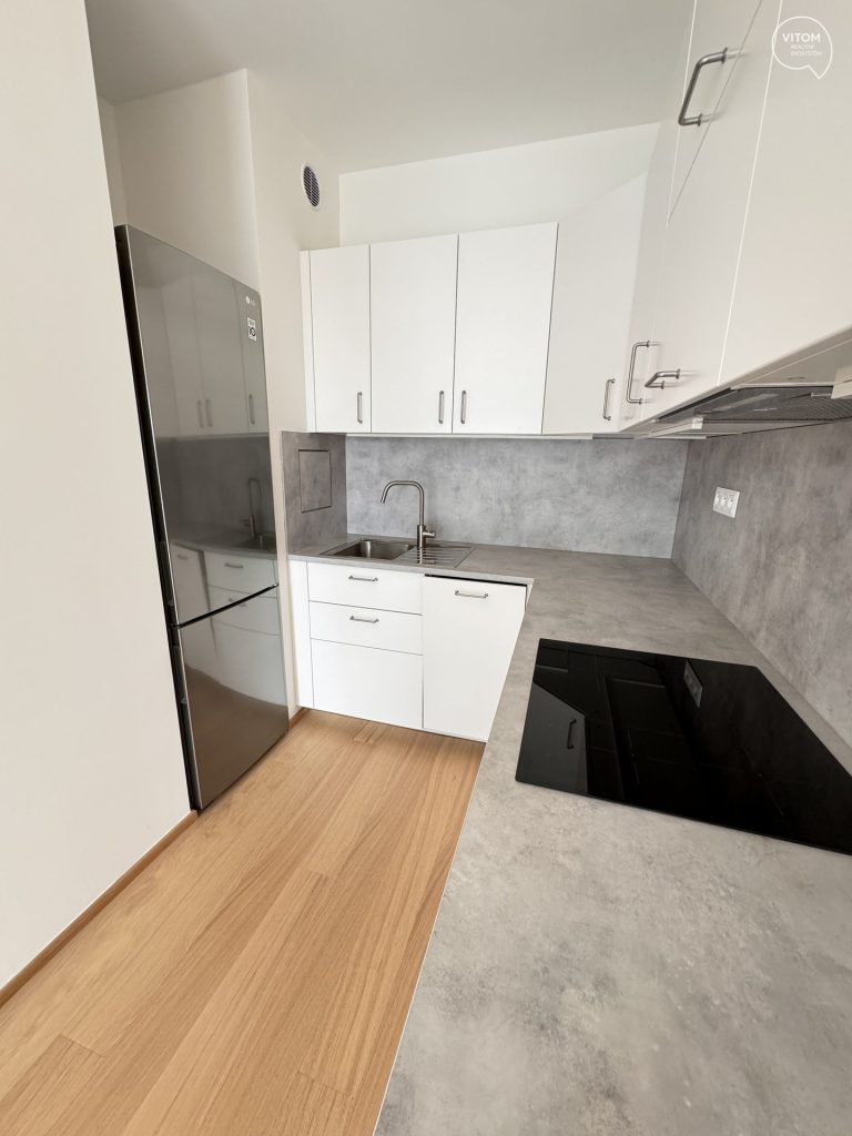 Pronájem bytu 2+kk, 50m2 s terasou a parkovacím stáním – Hasilova, Řeporyje