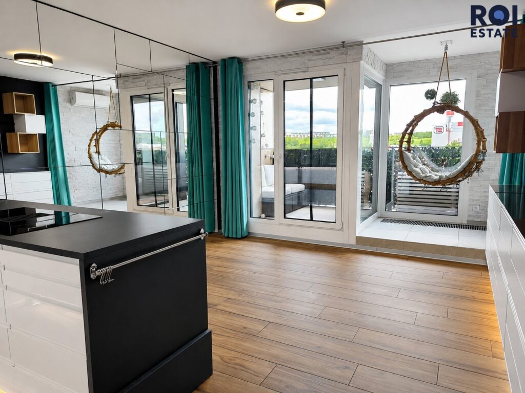 Pronájem moderního bytu 1+kk, 40 m² – Brno – Ponava
