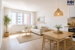Světlý byt 2+kk (41 m²) v oblíbených Hlubočepech – volný ihned