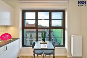 Pronájem bytu 1+kk 23 m², Brno – Zábrdovice s wellness zázemím