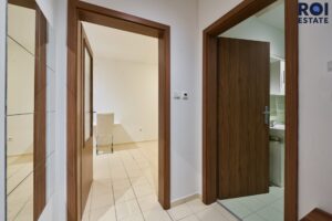 Pronájem pěkného jednoduchého bytu 1+kk 25 m² s parkováním , Slavkov u Brna, Zelnice