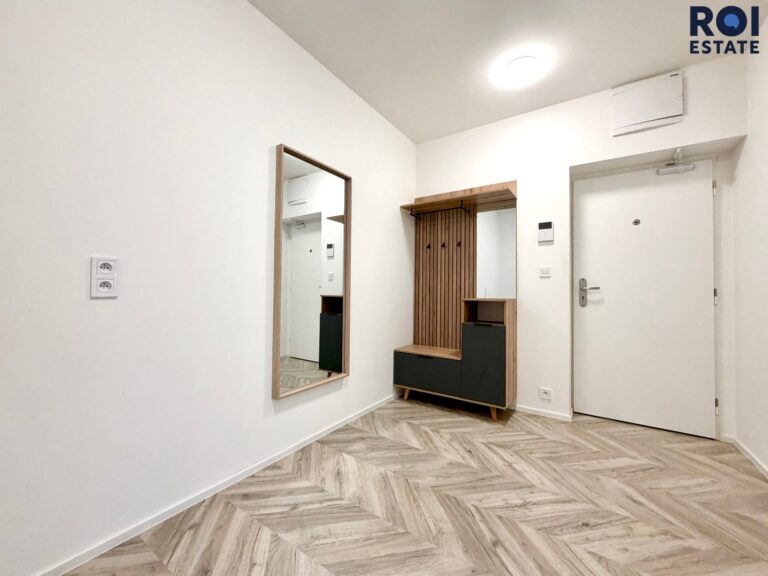 Pronájem nového bytu 1+kk 38 m², s velkým balkonem a možností parkování ,Brno – Zábrdovice