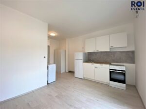 Pronájem bytu 1+kk, 20m², moderní byt v centru s přístupem na terasu, ul. Křenová, Brno – Trnitá