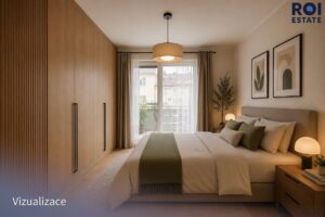 Prodej prosvětleného bytu 2+kk s balkonem a klimatizací – Brno, Komárov