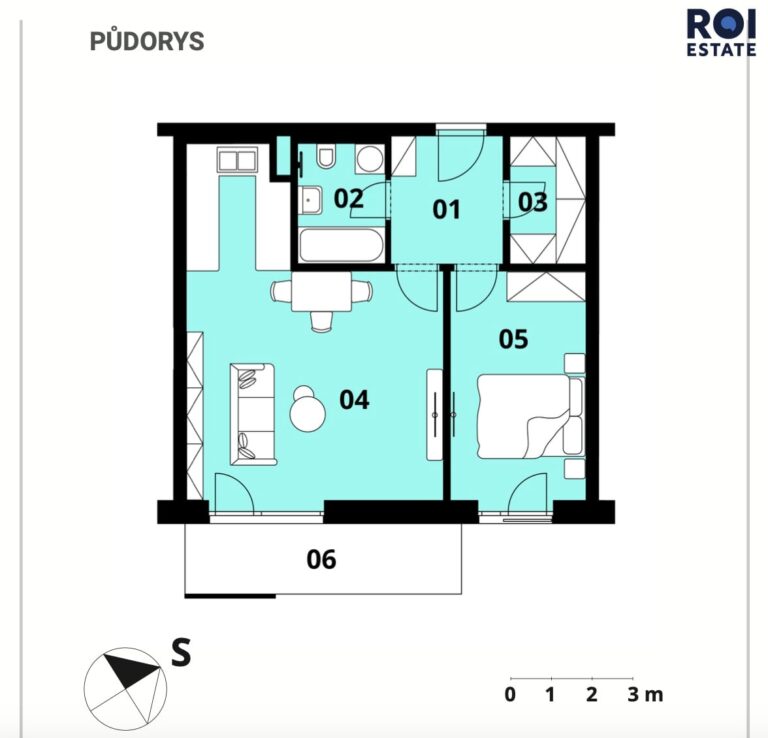 Pronájem byty 2+kk, 68 m² s garážovým stáním – Brandýs nad Labem-Stará Boleslav