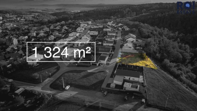 Prodej unikátního stavebního pozemku 1 324 m², Mokrá, Mokrá Horákov