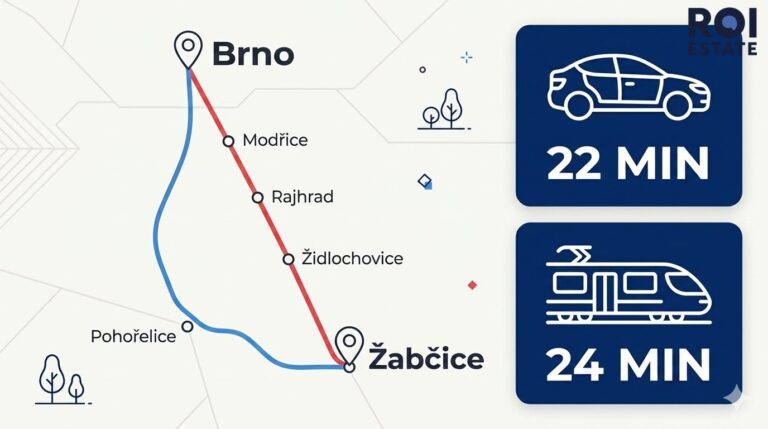 Prodej rodinného domu 155m² s pozemkem až 2 254m², Žabčice