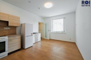 Pronájem útulného bytu1+kk s prostorným sklepem – Brno – Husovice
