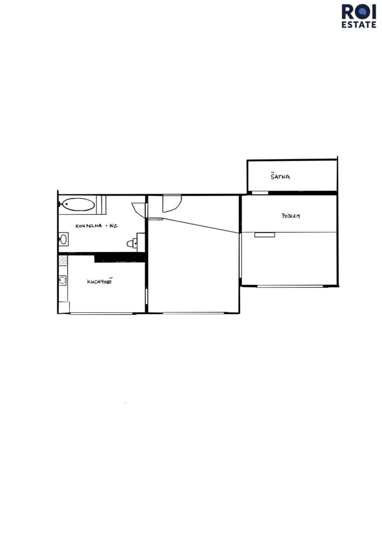 Prodej  prostorného a světlého bytu 1+ 1, 54 m², Blansko