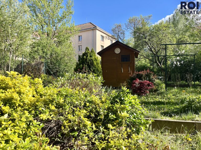 Pronájem bytu 1+1, 26 m² se zahradou – Kounická, Praha 10