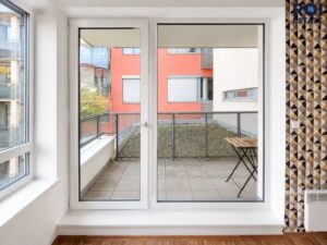 Pronájem bytu, 1+kk, 41m² s terasou, Brno Vídeňská