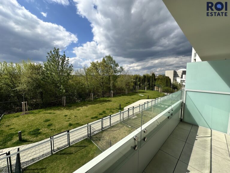 Pronájem bytu 1+kk 31 m² s výhledem do zeleně v Brně – Černá Pole