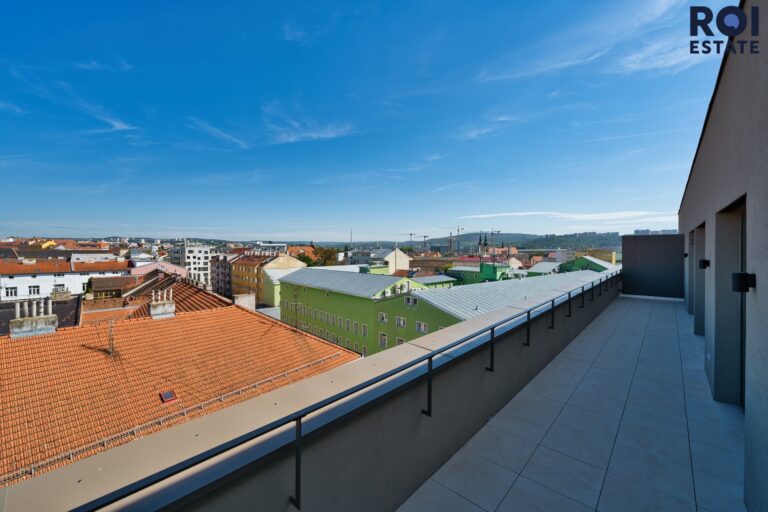 Pronájem bytu 2+kk 65 m² s terasou, Brno – Zábrdovice
