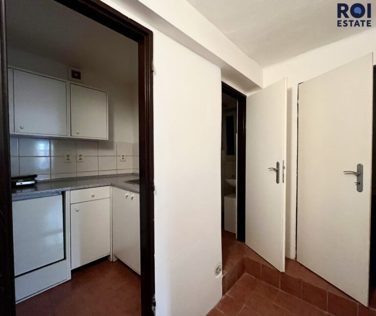 Pronájem bytu 1+1, 26 m² se zahradou – Kounická, Praha 10