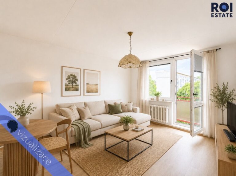 Pronájem bytu 2+1 57 m² + lodžie + balkon, top lokalita Brno – Královo Pole, ulice Galandauerova