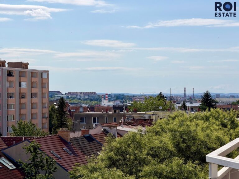 Pronájem bytu 2+1 57 m² + lodžie + balkon, top lokalita Brno – Královo Pole, ulice Galandauerova