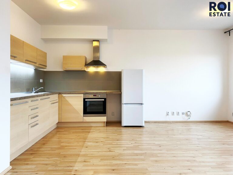 Pronájem bytu 1+kk s balkonem a parkovacím stáním, 45m² – Kigginsova, Brno – Slatina