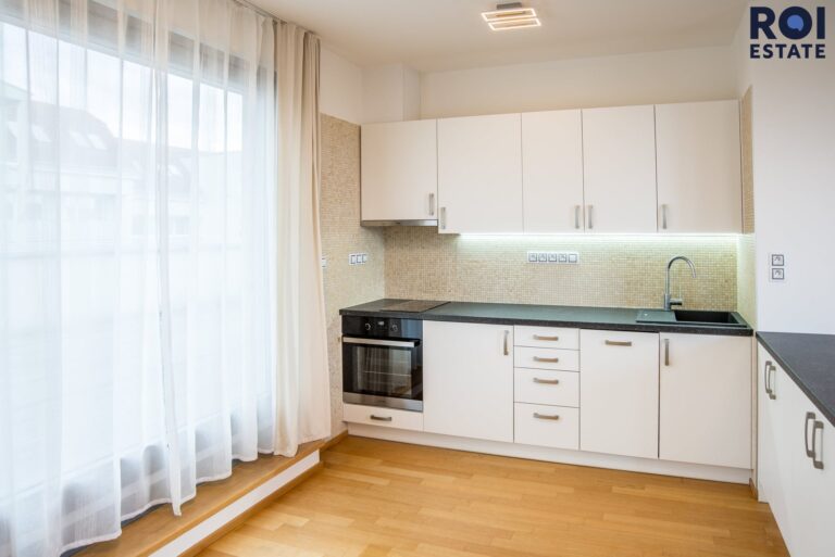 Pronájem bytu 2+kk, 49 m² s terasou 50 m², balkonem, sklepem a garážovým stáním, Praha – Žižkov