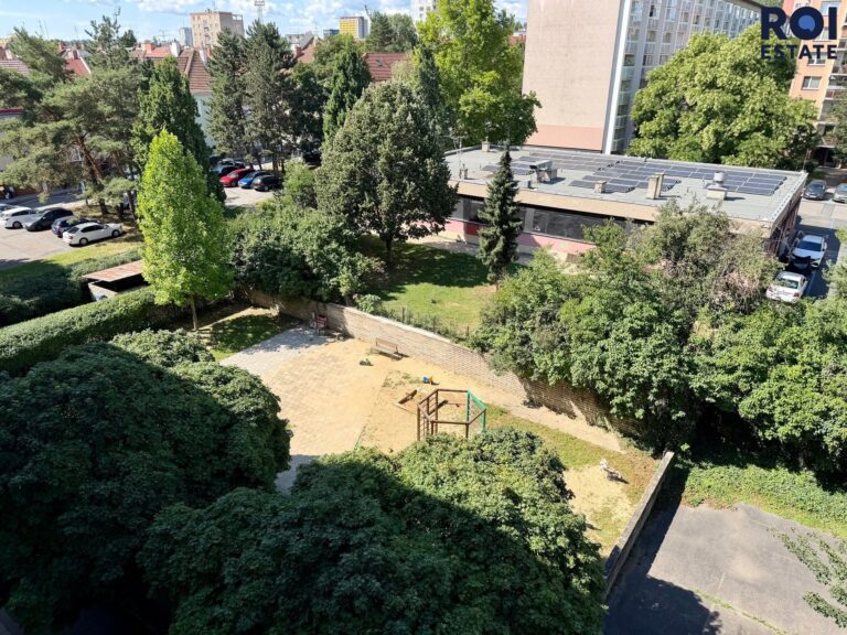 Pronájem bytu 2+1 57 m² + lodžie + balkon, top lokalita Brno – Královo Pole, ulice Galandauerova