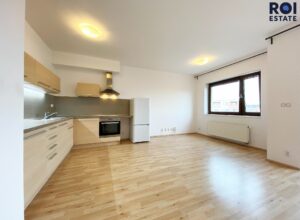 Pronájem bytu 1+kk s balkonem a parkovacím stáním, 45m² – Kigginsova, Brno – Slatina