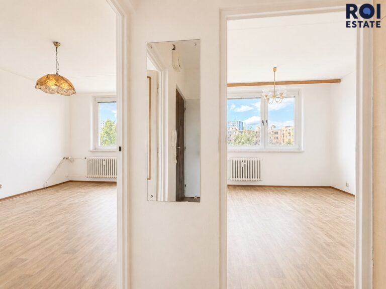Pronájem bytu 2+1 57 m² + lodžie + balkon, top lokalita Brno – Královo Pole, ulice Galandauerova