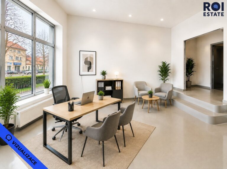 Pronájem obchodních a kancelářských prostor – 174 m² – Brno – Židenice