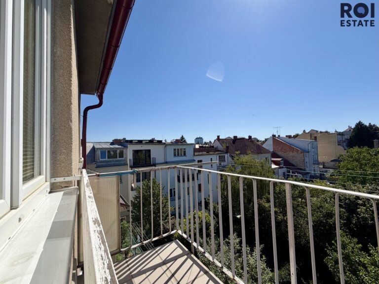 Pronájem bytu 3+1 72 m² + balkon + sklep , Brno – Královo Pole, ulice Ruská, TOP LOKALITA!