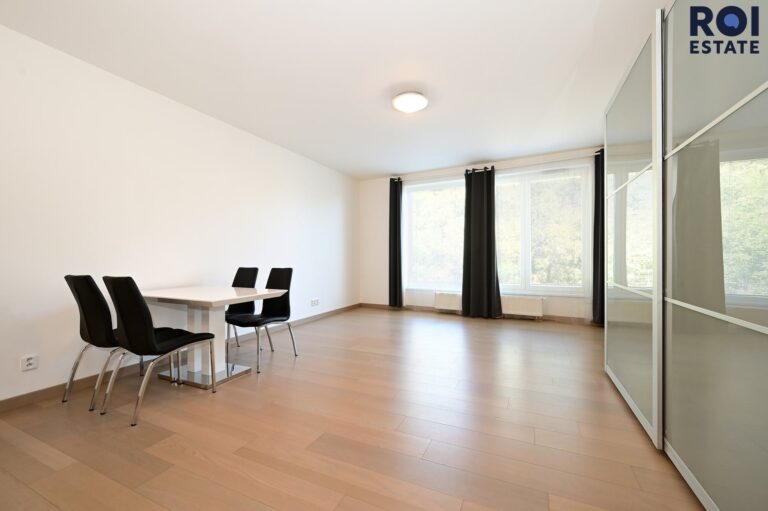 Pronájem bytu 1+kk 37 m² se sklepem a parkovacím stáním, Praha – Michle