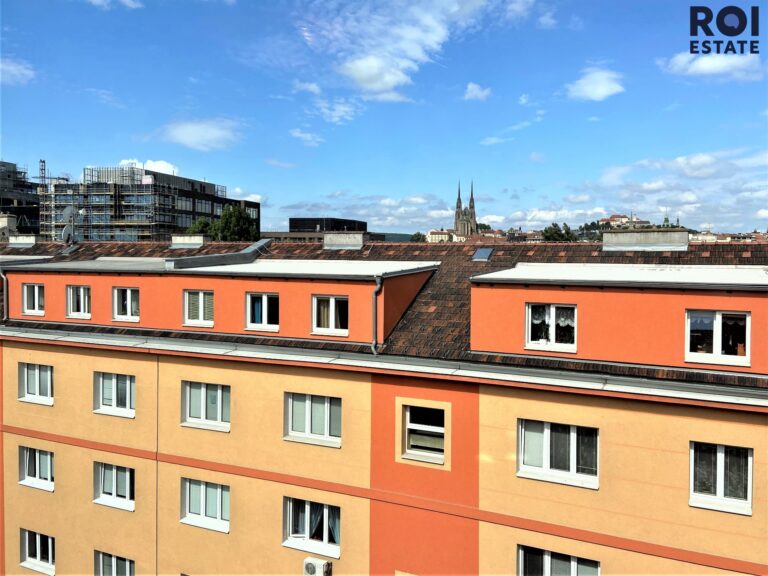 Zařízený a moderní byt 2+kk, 37m² – Brno – Trnitá