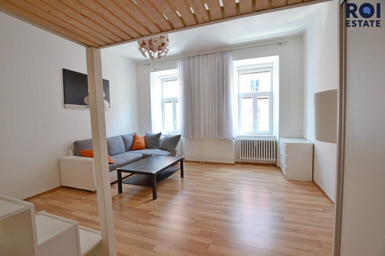 Pronájem bytu 1+1, 43m² – Brno – Příční