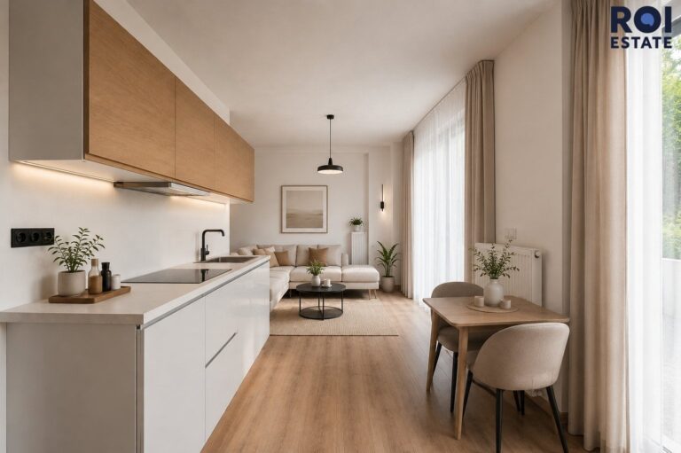 Prodej bytu 1+kk 28, 56 m² + 93, 56 m² terasa/zahrada, Brno – Žabovřesky