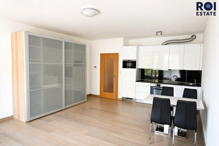 Pronájem bytu 1+kk 37 m² se sklepem a parkovacím stáním, Praha – Michle