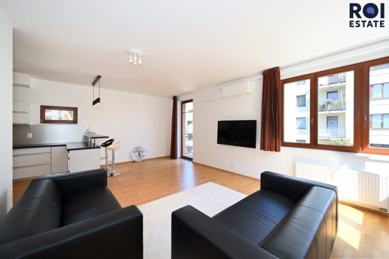 Pronájem bytu 3+kk 75 m² s klimatizací a parkovacím stáním, Praha – Smíchov