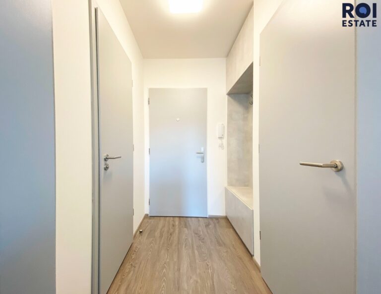 Pronájem nového, moderního bytu 1+kk, 31m² s balkonem, Spolková, Brno – Zábrdovice