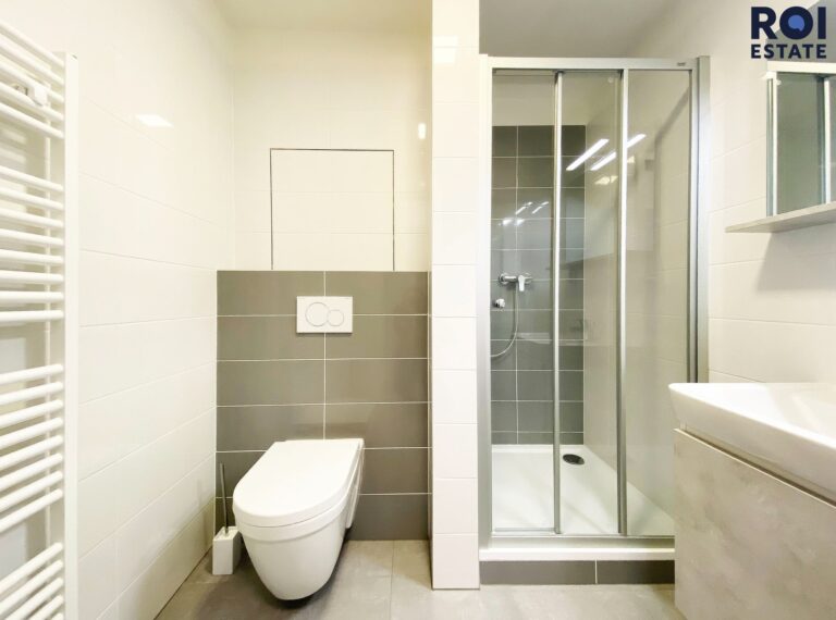 Pronájem nového, moderního bytu 1+kk, 31m² s balkonem, Spolková, Brno – Zábrdovice