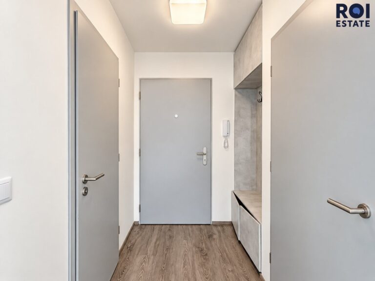 Pronájem nového, moderního bytu 1+kk, 31m² s balkonem, Spolková, Brno – Zábrdovice