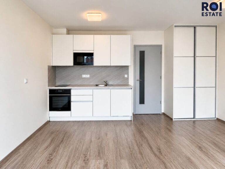 Pronájem nového, moderního bytu 1+kk, 31m² s balkonem, Spolková, Brno – Zábrdovice