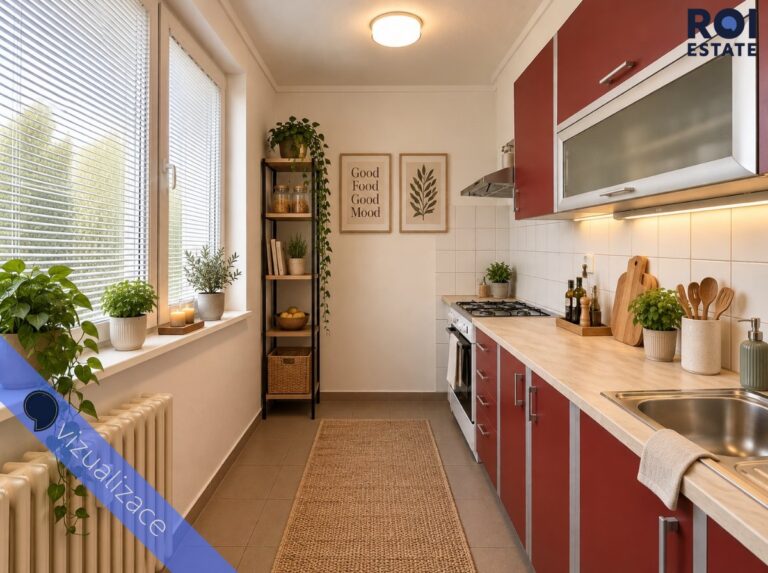 Pronájem bytu 2+1 50 m², Brno – Černá Pole
