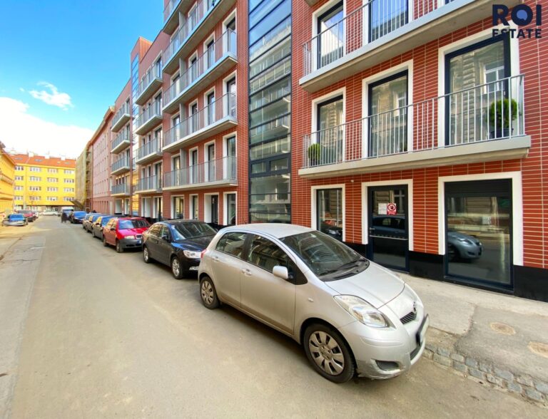 Pronájem nového, moderního bytu 1+kk, 31m² s balkonem, Spolková, Brno – Zábrdovice