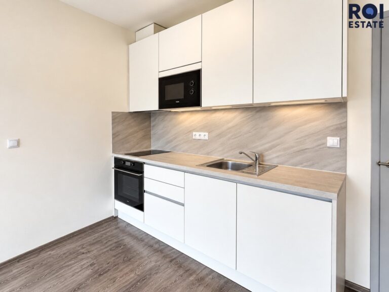Pronájem nového, moderního bytu 1+kk, 31m² s balkonem, Spolková, Brno – Zábrdovice