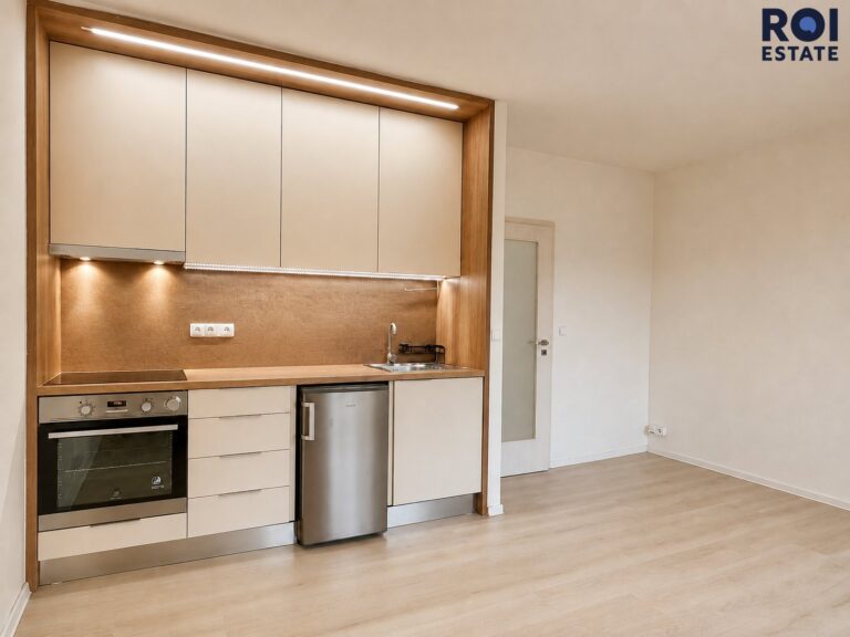 Pronájem světlého bytu 1+kk po rekonstrukci, Brno – Líšeň
