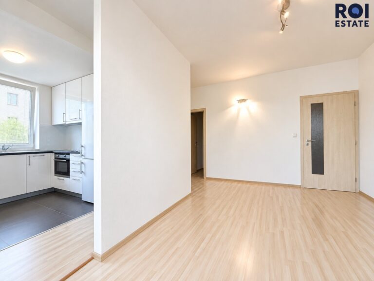 Moderní a skvěle řešený byt 2+kk (50 m²) s balkonem, sklepem a garážovým stáním – Brno, U Leskavy