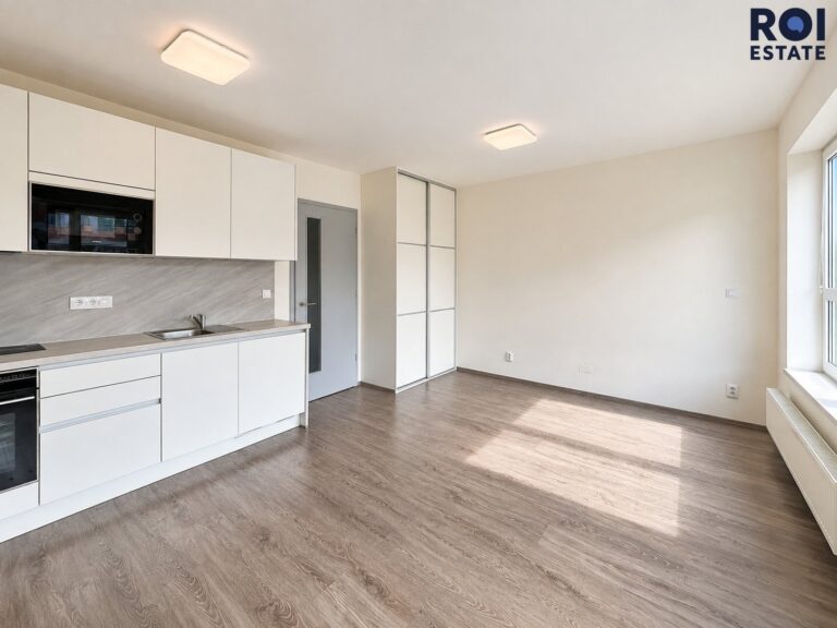 Pronájem nového, moderního bytu 1+kk, 31m² s balkonem, Spolková, Brno – Zábrdovice