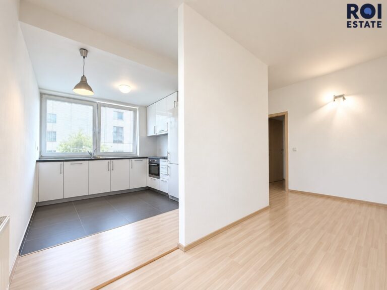 Moderní a skvěle řešený byt 2+kk (50 m²) s balkonem, sklepem a garážovým stáním – Brno, U Leskavy