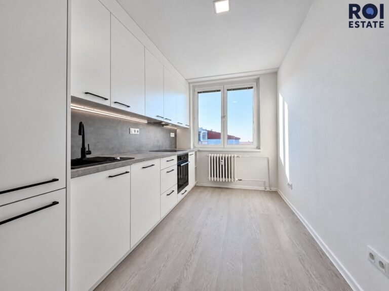 Moderní a světlý byt 3+1 , 68 m² po kompletní rekonstrukci s balkonem – Elplova 36, Brno