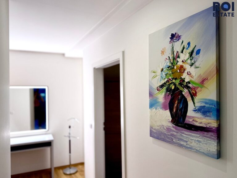 Pronájem vybaveného bytu 3+kk 85 m², Brno – Staré Brno s krásnou lodžií 11 m2, skladem 2,4m2 a parkováním  12m2