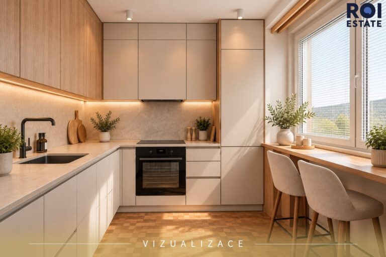 Prostorný byt 2+1 (61m2) s lodžií a obrovským potenciálem (Blansko – Pod Javory)