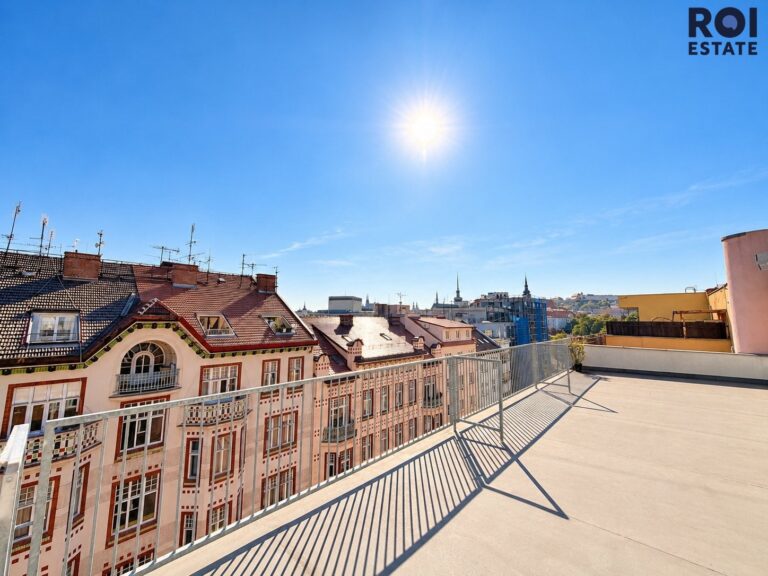 Pronájem bytu 3+kk 58 m², Brno – Černá Pole, s terasou